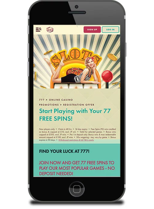 777 Casino No Deposit Free Spins Bonus