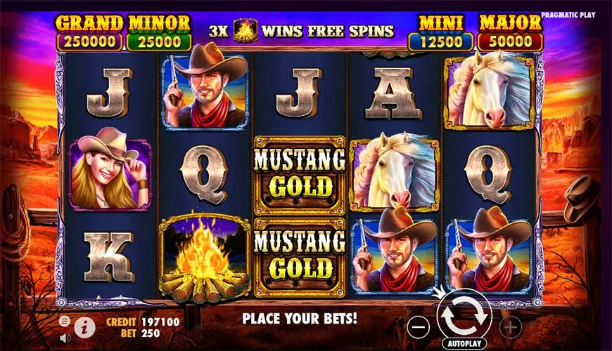 Mustang Gold Slot by Pragmatic Play
