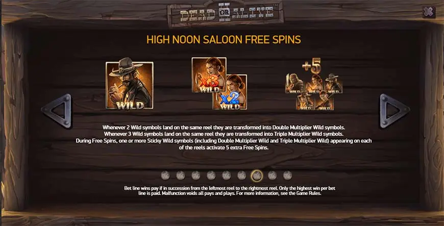 High Noon Free Spins
