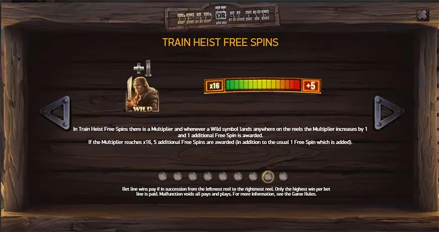 Train Heist Free Spins