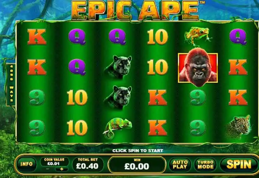 Epic Ape Slot Screenshot
