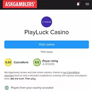PlayLuck Review by AskGamblers